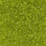 Miyuki seed beads 11/0 - Transparent chartreuse 11-143